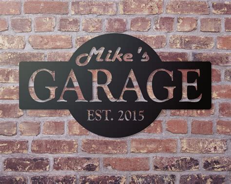 garage art signs